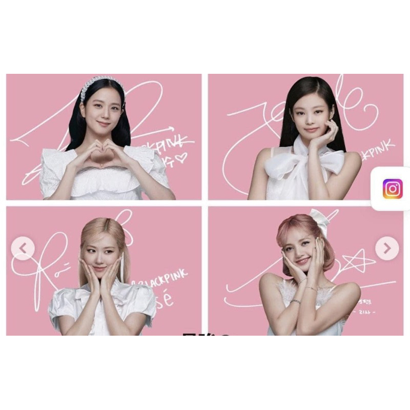 BLACKPINK The Game Coupon Card - Bộ ảnh BLACKPINK The Game