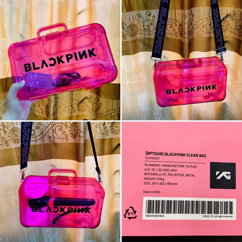 BLACKPINK Clear Bag - Vali đựng lightstick BLACKPINK