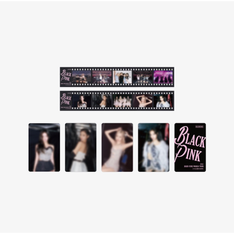 [BACKSTAGE] BLACKPINK FILM STICKER + PHOTO CARD SET