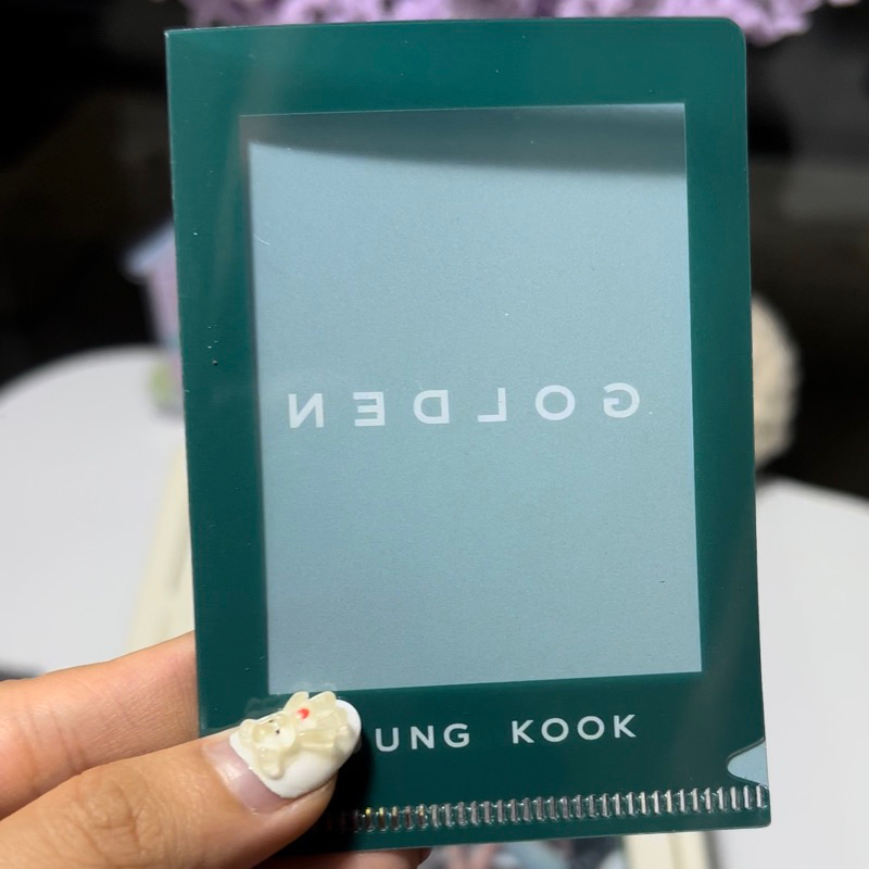 Photocard, album rỗng Jungkook Golden