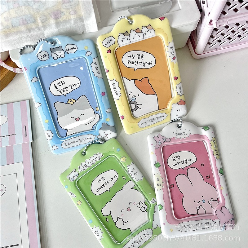 Holder đựng card nhựa dẻo, hình ngộ nghĩnh dễ thương