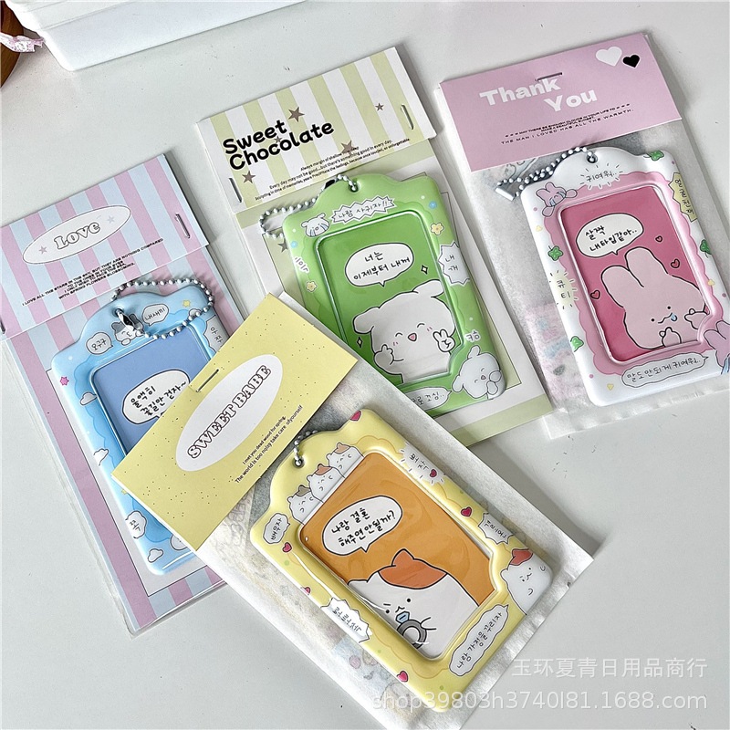 Holder đựng card nhựa dẻo, hình ngộ nghĩnh dễ thương