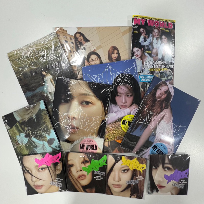 Album Aespa My Word Intro Ver