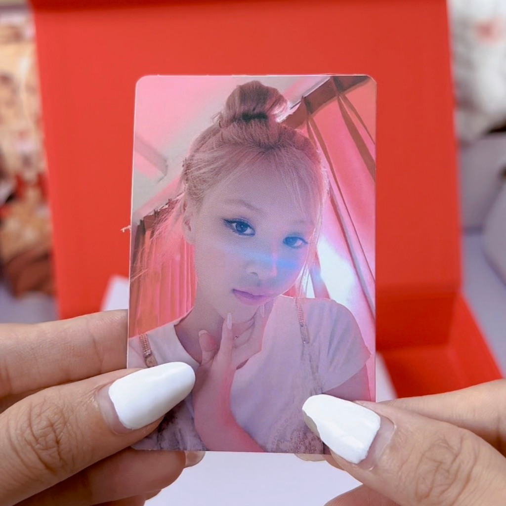 Photocard Season's Greeting: Hank & Rosé