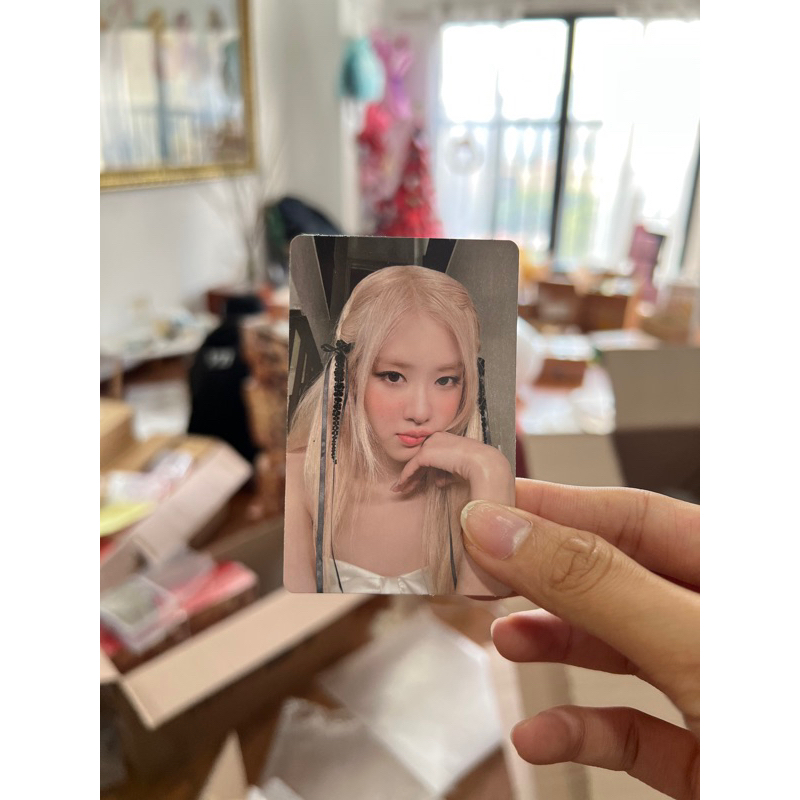 Photocard Season's Greeting: Hank & Rosé