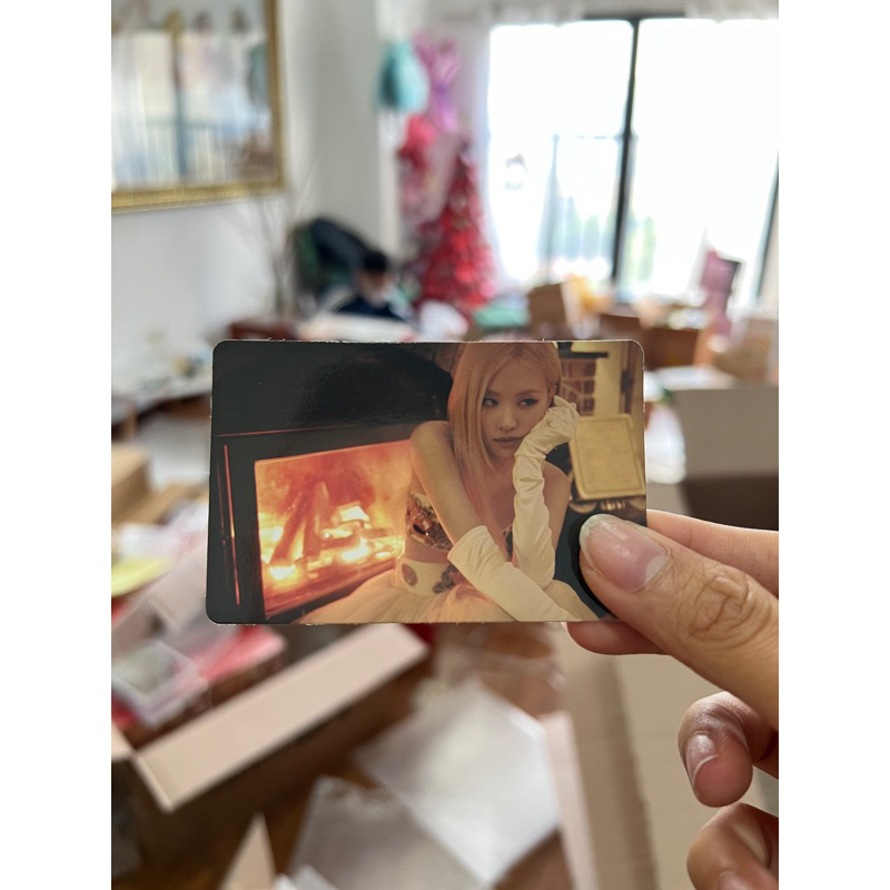Photocard Season's Greeting: Hank & Rosé