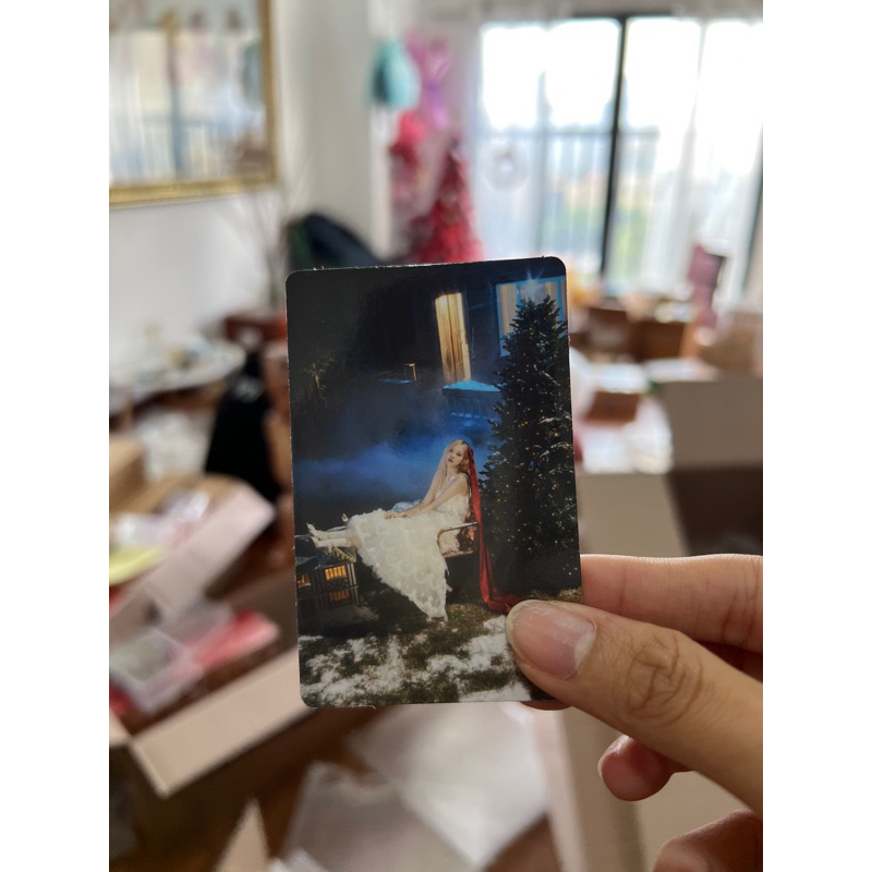 Photocard Season's Greeting: Hank & Rosé