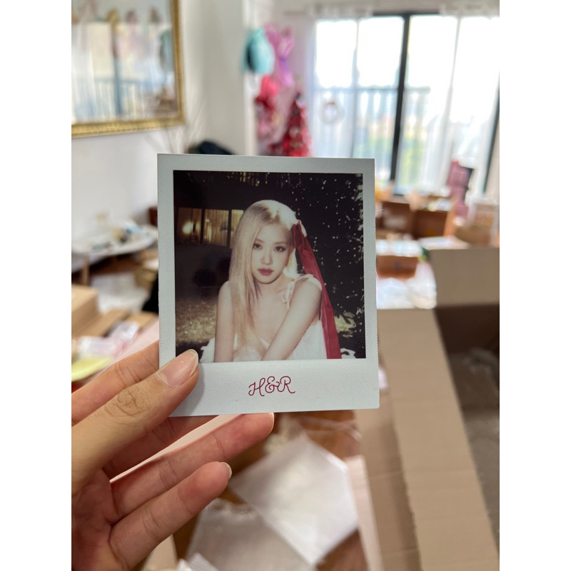 Photocard Season's Greeting: Hank & Rosé