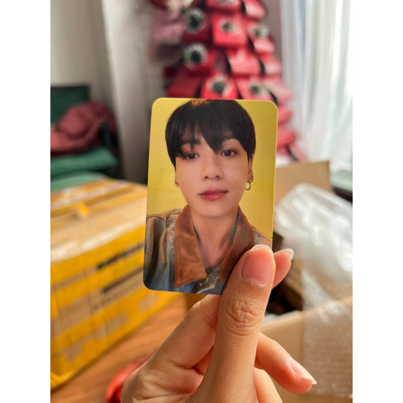 Photocard, album rỗng Jungkook Golden