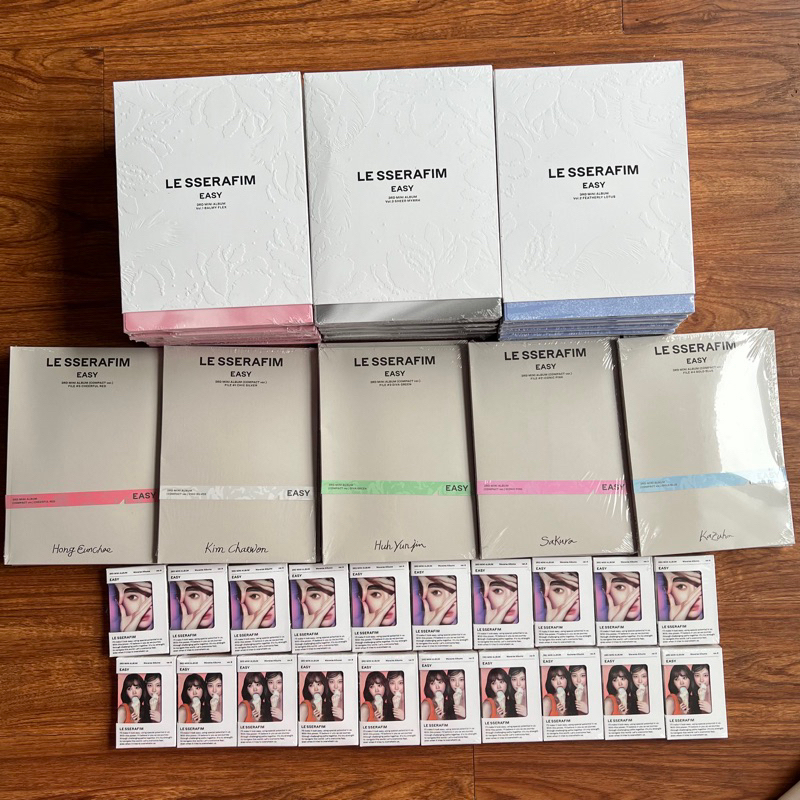 Album Le Sserafim EASY Official - Album ảnh chính hãng Le Sserafim EASY