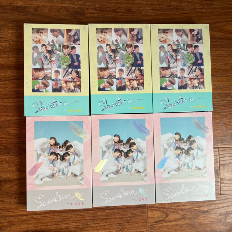Album Seventeen First Love & Letter chính hãng, nguyên seal