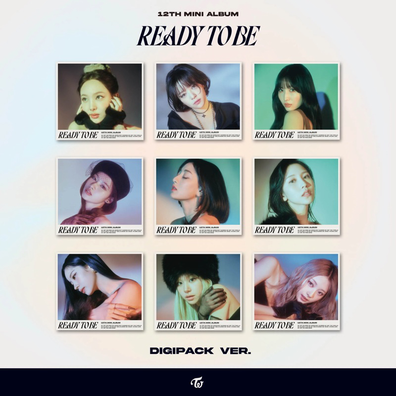 Album TWICE Ready To Be chính hãng (Digipack ver)