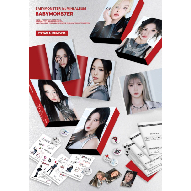 BABYMONSTER 1st MINI ALBUM - Album Babymonster debut