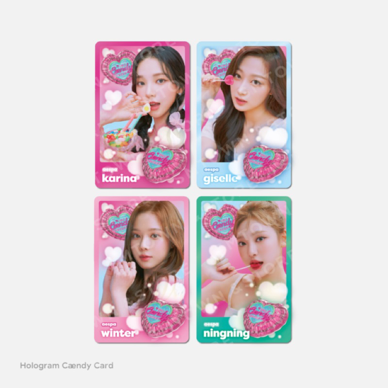 Hộp quà photocard official Aespa