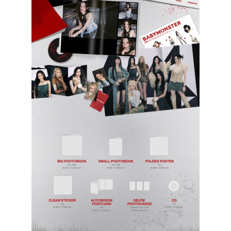 Album BABYMONSTER photobook Ver - 1st Mini Album Babymonster