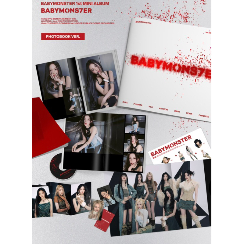 Album BABYMONSTER photobook Ver - 1st Mini Album Babymonster