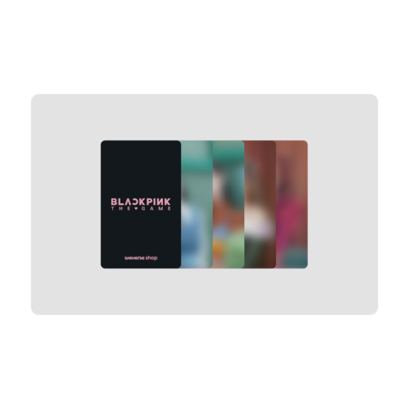 [Có POB] BLACKPINK The Game Photocard Collection Back To Retro - Bộ ảnh cổ điển