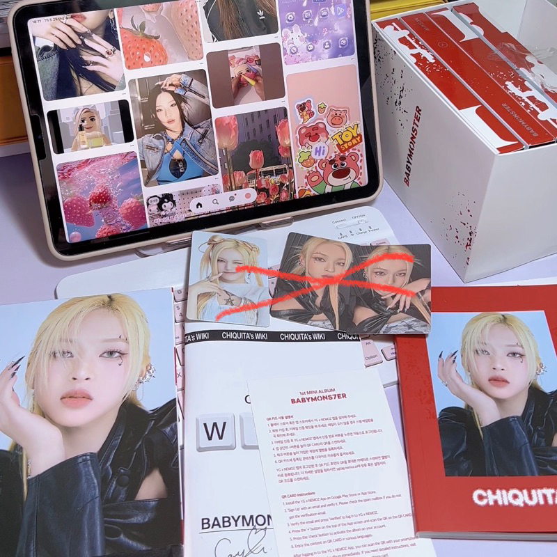 Tách lẻ photocard album BABYMONSTER