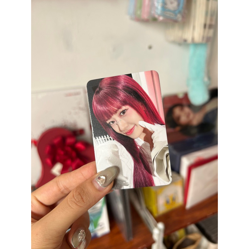 Photocard IVE SWITCH chính hãng, thẻ ảnh bo góc IVE chính hãng