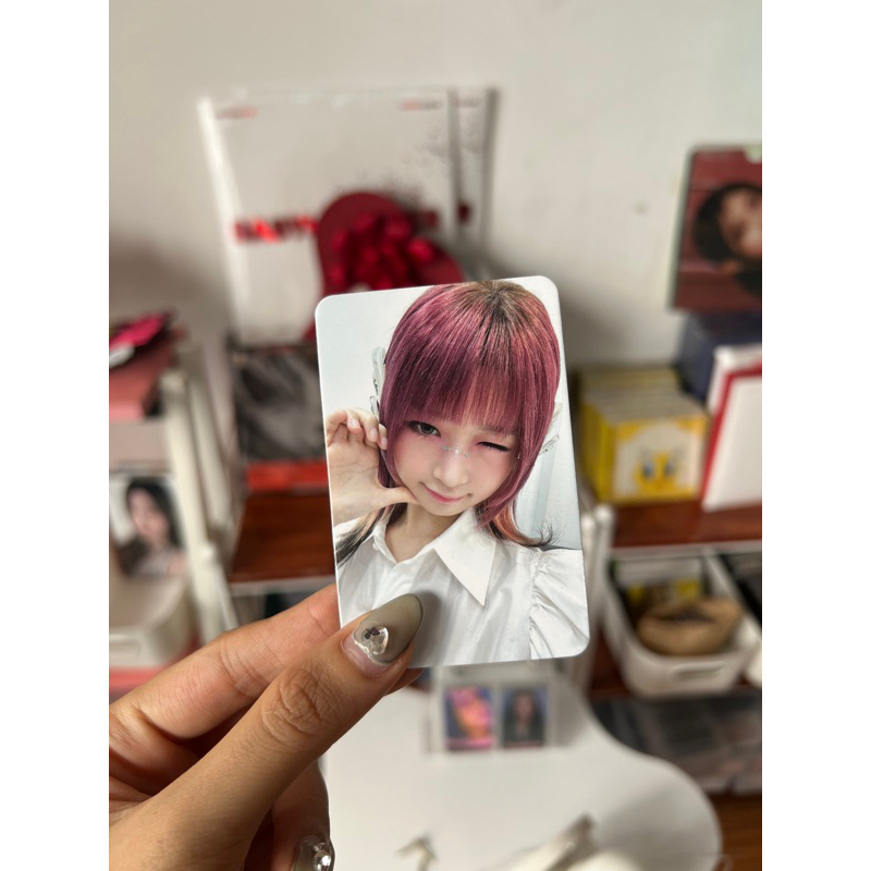 Photocard IVE SWITCH chính hãng, thẻ ảnh bo góc IVE chính hãng