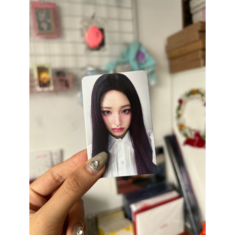 Photocard IVE SWITCH chính hãng, thẻ ảnh bo góc IVE chính hãng