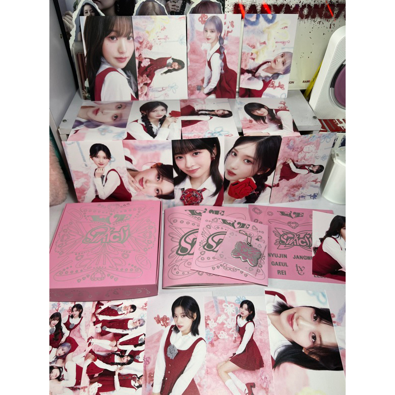 Photocard IVE SWITCH chính hãng, thẻ ảnh bo góc IVE chính hãng