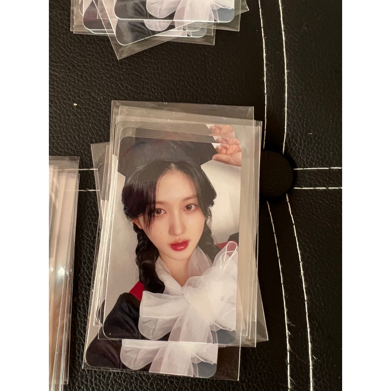 Photocard IVE SWITCH chính hãng, thẻ ảnh bo góc IVE chính hãng