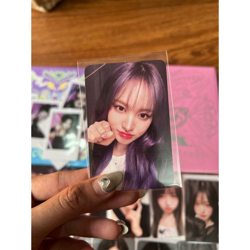 Photocard IVE SWITCH chính hãng, thẻ ảnh bo góc IVE chính hãng