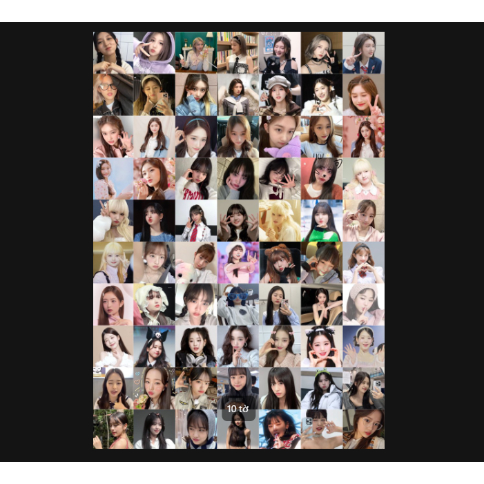 Set 70 nhãn dán trang trí IVE (set sticker trang trí siêu nhiều ảnh IVE - Sticker IVE)