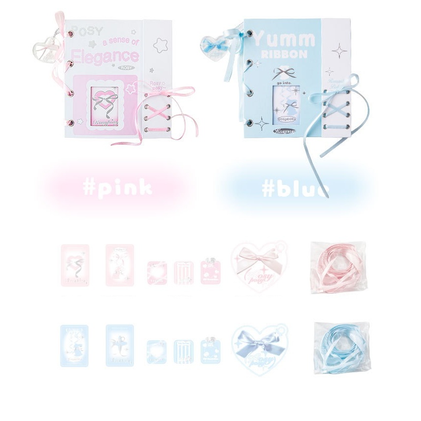 Binder Rosy Posy Cột Nơ 18x20cm