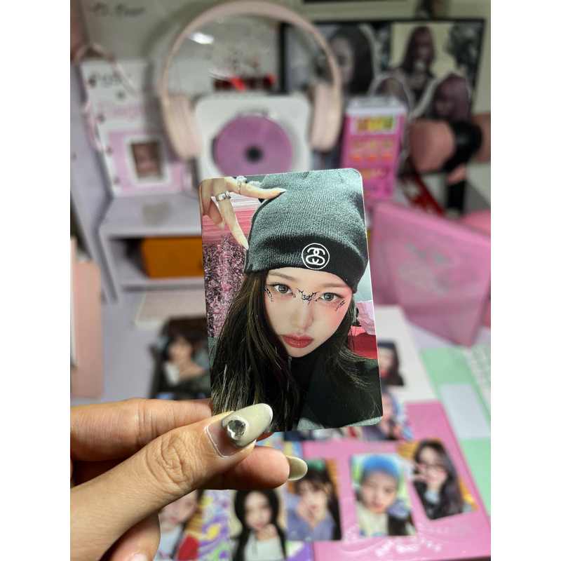 Photocard IVE SWITCH chính hãng, thẻ ảnh bo góc IVE chính hãng