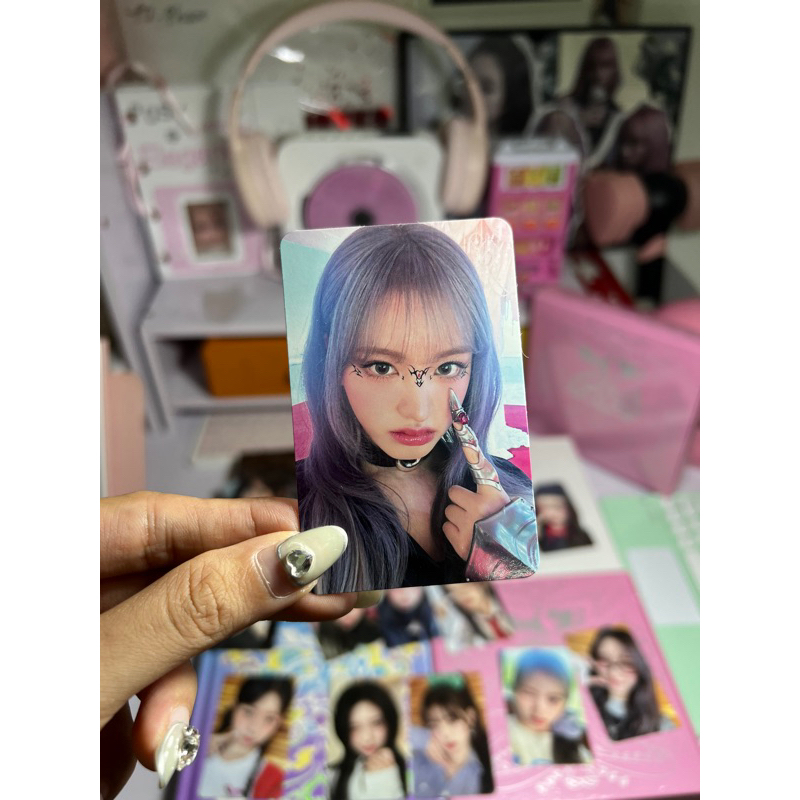 Photocard IVE SWITCH chính hãng, thẻ ảnh bo góc IVE chính hãng