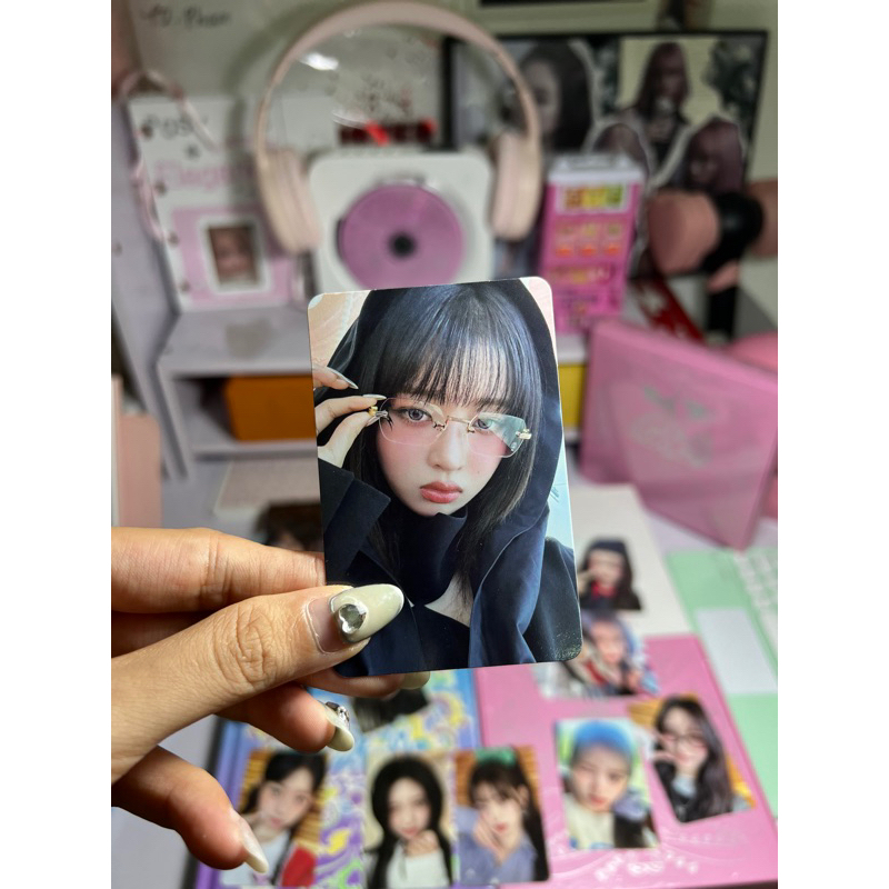 Photocard IVE SWITCH chính hãng, thẻ ảnh bo góc IVE chính hãng