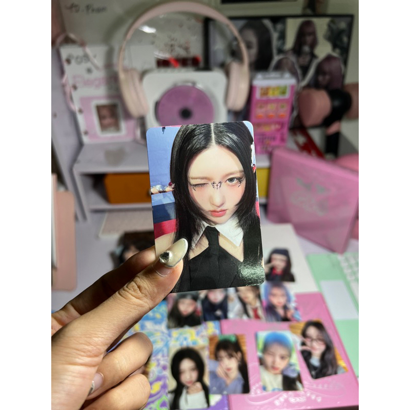 Photocard IVE SWITCH chính hãng, thẻ ảnh bo góc IVE chính hãng