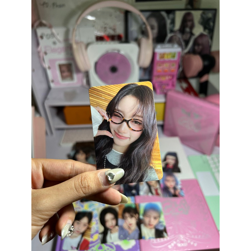Photocard IVE SWITCH chính hãng, thẻ ảnh bo góc IVE chính hãng
