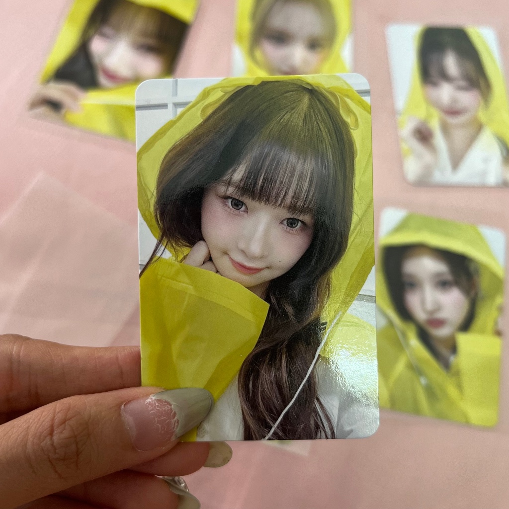 Photocard IVE SWITCH chính hãng, thẻ ảnh bo góc IVE chính hãng