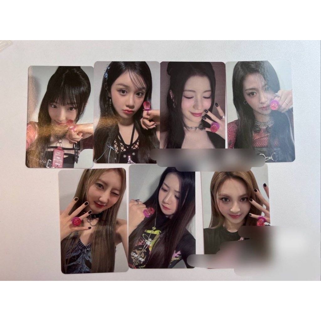 Photocard BABYMONSTER Rose Day Lucky Draw Event - Thẻ ảnh bo góc Babymonster