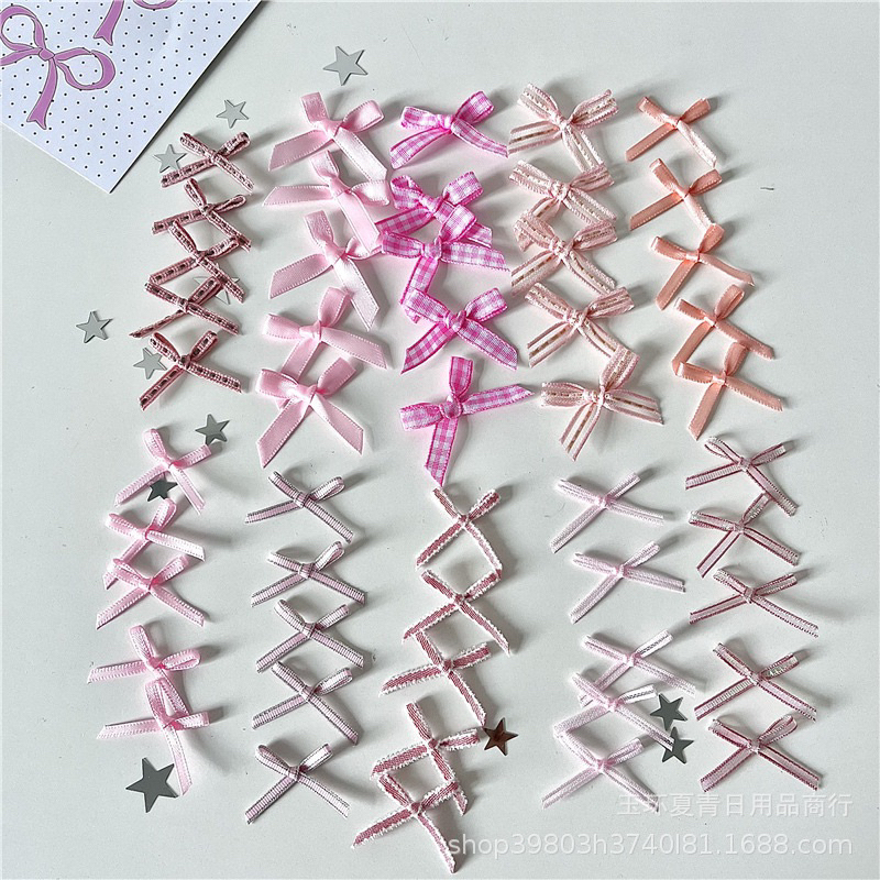 Set 25 nơ nhiều size trang trí, gói card, gói quà