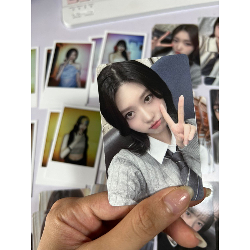 Photocard IVE SWITCH chính hãng, thẻ ảnh bo góc IVE chính hãng