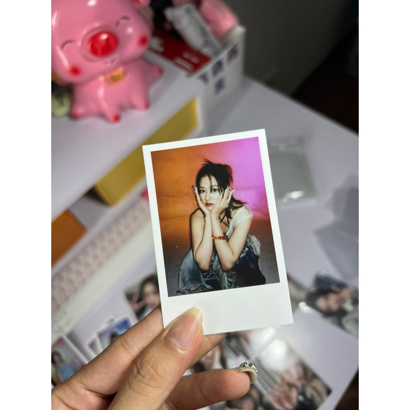Photocard IVE SWITCH chính hãng, thẻ ảnh bo góc IVE chính hãng