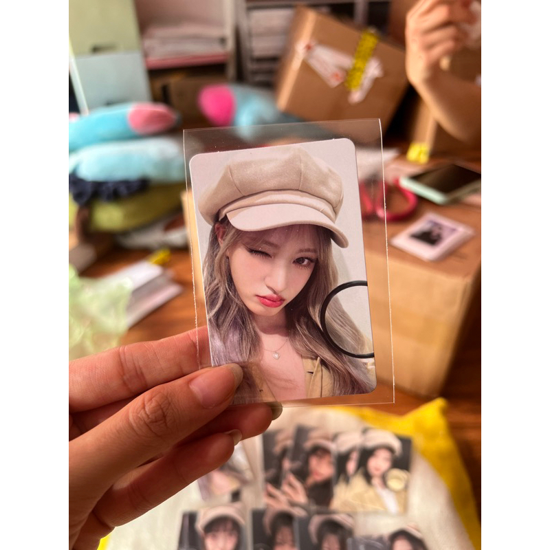 Photocard IVE SWITCH chính hãng, thẻ ảnh bo góc IVE chính hãng