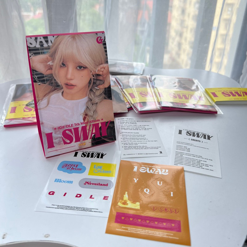 Photocard (G)i-DLE ISWAY chính hãng