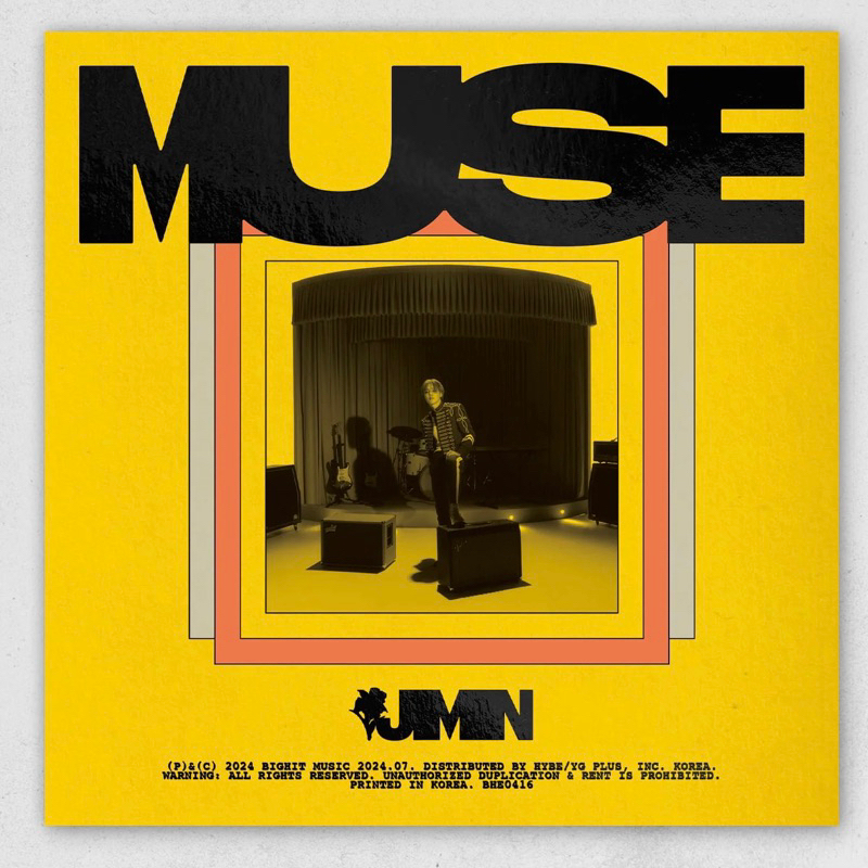 Album Jimin MUSE chính hãng, nguyên seal