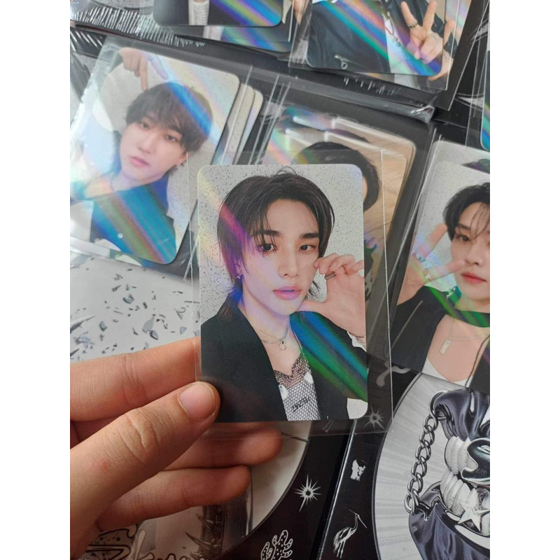 Photocard Straykids ATE Official - Thẻ ảnh bo góc chính hãng