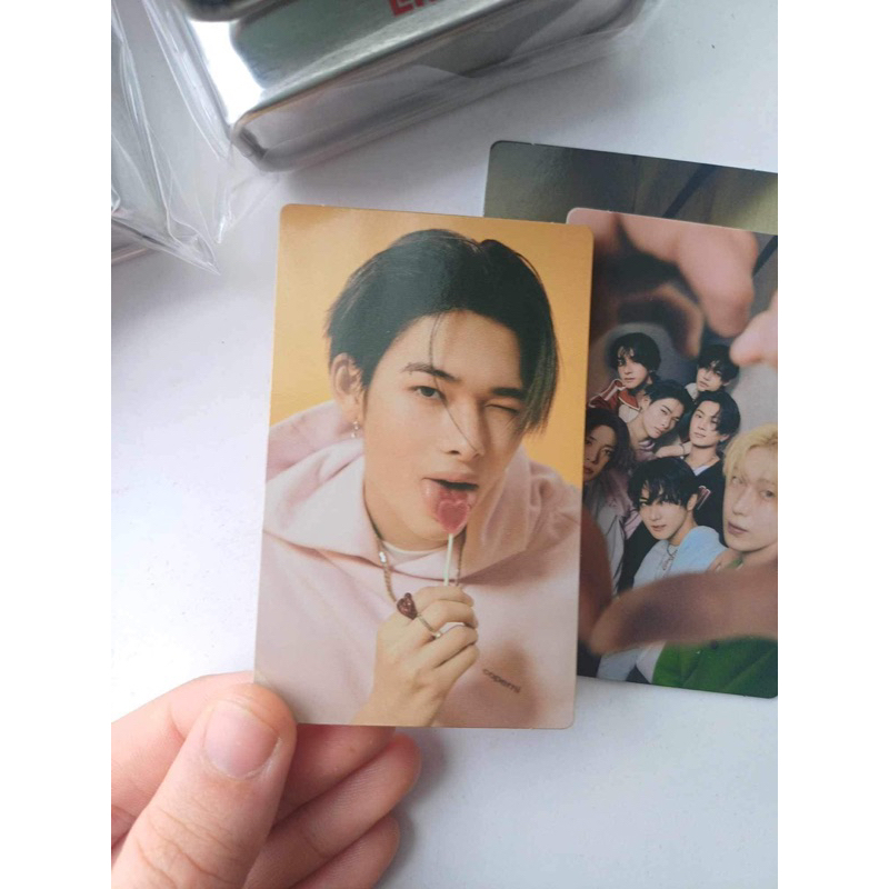 ENHYPEN Photocard & Tin Case Set chính hãng, nguyên seal