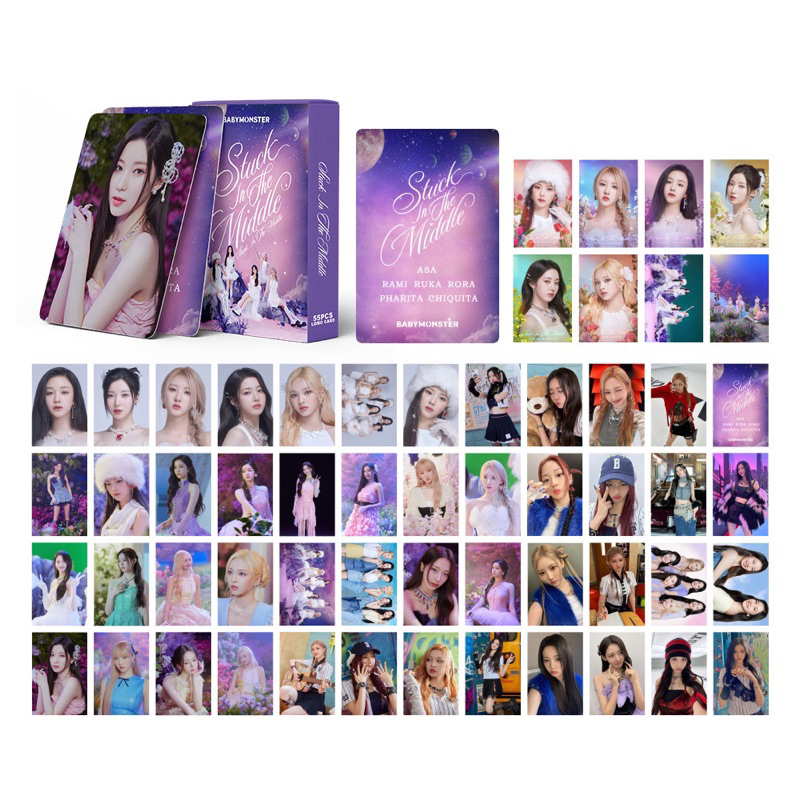 Hộp 54 lomo card BABYMONSTER