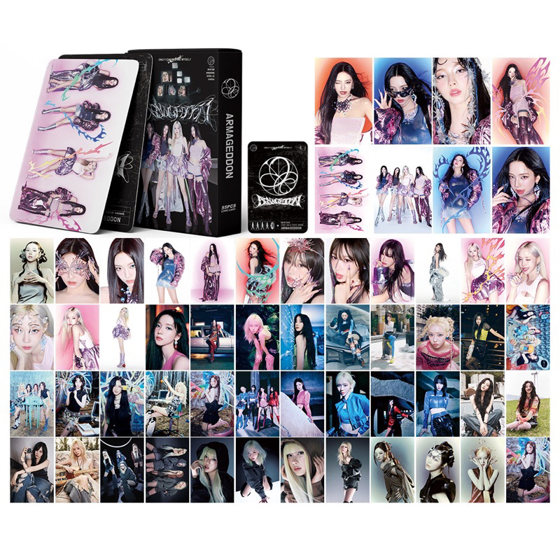 Hộp 54 photocard Aespa