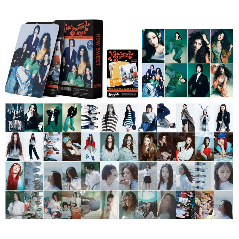 Hộp 54 Lomo Card Newjeans, Freebies Newjeans