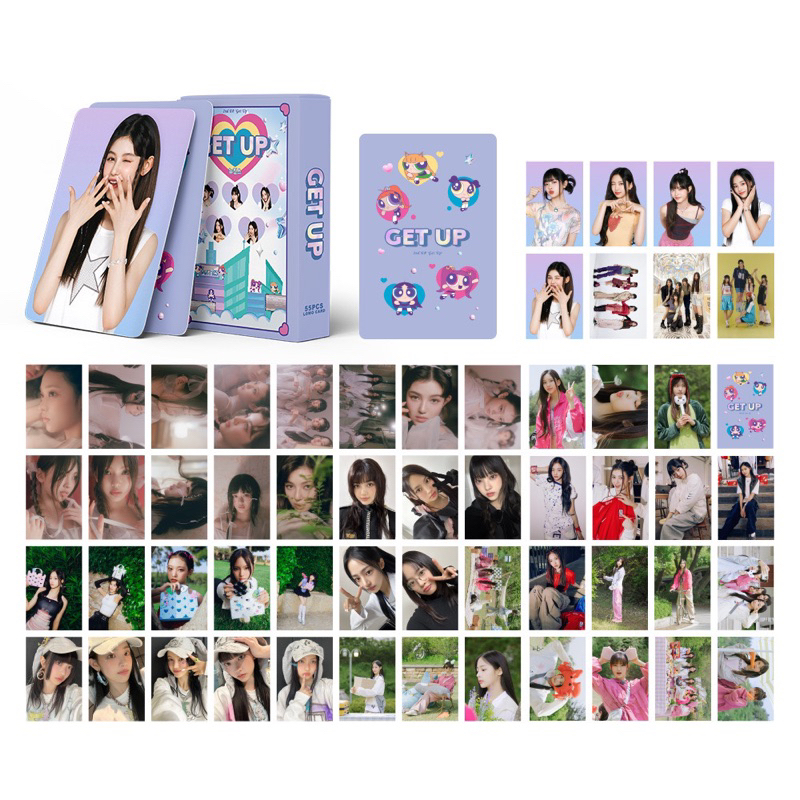 Hộp 54 Lomo Card Newjeans, Freebies Newjeans