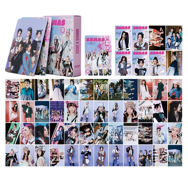 Hộp 54 Lomo Card Newjeans, Freebies Newjeans